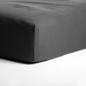 Cinderella Dubbel Jersey Hoeslaken Antraciet-1-persoons (90x200 cm)