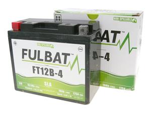 Fulbat Scooter accu  FT12B-4 SLA
