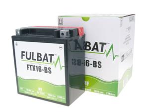 Fulbat Scooter accu  FTX16-BS MF onderhoudsvrij