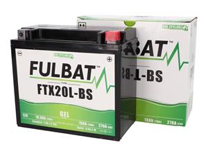 Fulbat Scooter accu  FTX20L-BS GEL