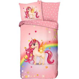 Good morning Kinderovertrekset Little met eenhoorn (2-delig)