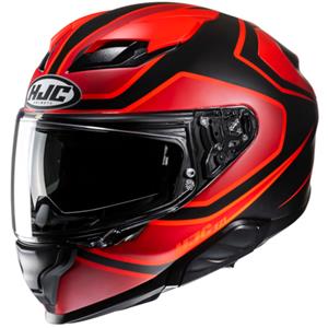 HJC F71 Idle, Integraalhelm, Mat zwart Rood