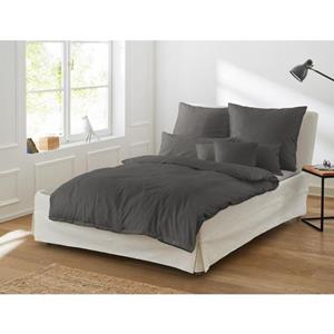 Irisette Overtrekset Paris 8000 hoogwaardige uni premium beddengoed met rits, 100% katoen