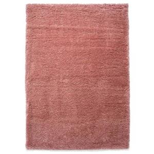 Tapeso Hoogpolig vloerkleed - Cozy Shaggy - roze - 200x300 cm
