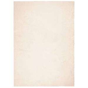 bonnevie Teppich huarte Kurzflor Weich und Waschbar Beige 140x200 cm vidaXL95748