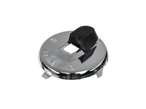 OEM Standard Afdekking Contactslot Chroom voor Simson KR51/1, KR51/2 Schwalbe, SR4-2, SR4-3, SR4-4