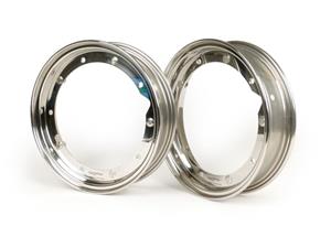 BGM PRO Felgen-Set  2.10-10 Velg Vespa (Type PX) Vespa Lang frame V50, 50N, Special, PV, ET3, PK50-125 (S/XL/XL2), Kort frame PX, T5, Sprint, Rally,...