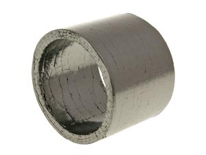 Naraku Pakking Uitlaataansluiting 32x38x30,5mm Graphit voor Aprilia, Gilera, Piaggio, Vespa Maxi