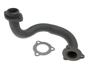 101 Octane Uitlaatbocht  zwart open voor Derbi Senda, Aprilia RX/SX, Gilera RCR/SMT
