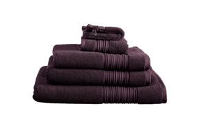 Beddinghouse Sheer Handdoek Donker Rood 50x100 cm