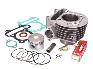 EVOK Cilinderkit  125cc 53,7mm voor Kymco Agility, Like, Movie, People 125, GY6 125