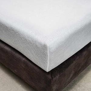 Fresh & Co Badstof Hoeslaken - Wit - 160x200 cm - Wit -  - 