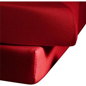 Fleuresse Hoeslaken Comfort in mt. 90x200, 140x200 of 180x200 cm van katoen met elastaan, voor matrassen tot 25 cm hoog (1 stuk)