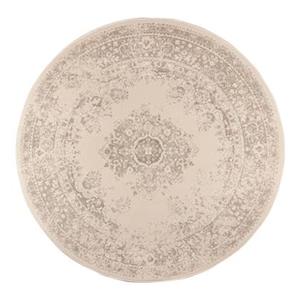 Interieur05 Rond Vintage Vloerkleed Keshan zand|beige-160 cm