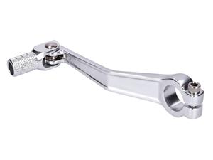 101 Octane Schakelpedaal inklapbaar Aluminium zilver geanodiseerd voor Simson S50, S51, S53, S70, S83