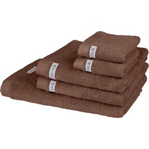 ROSS Handdoekenset Sinfonie bevat handdoeken, badhanddoek en gastendoeken (set, 5-delig)