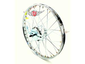 Diverse / Import Achterwiel Velg Rad met Nabe Spaak Compleet 17 Velg voor Puch Maxi Brommer Brommer
