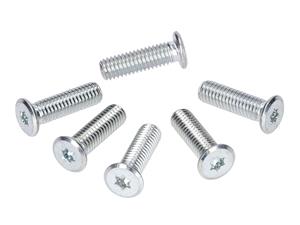 OEM Standard Schraubenset Remschijf M6x20 voor Vespa GTS 125-300 voorkant 2016-, Piaggio Fly, Liberty, NRG