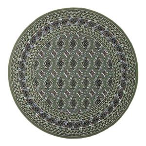 Interieur05 Vintage Vloerkleed Groen Rond Marad 235cm