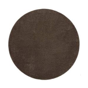 Tapeso Rond vloerkleed Fine - mokka - 300 cm rond