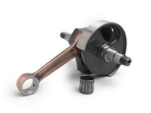 BGM ORIGINAL Krukas BGM Originele Standard (Drehschieber), 51mm Hub, 97mm Drijfstang,  KonusØ20mm Umrüstwelle naar 125cc (PK50XL/XL2) en elektronische 12V Onts...