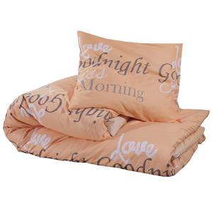 vidaXL Dekbedovertrekset 260x240 cm katoen roze