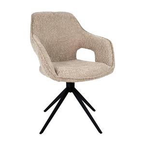 Kick Collection Kick eetkamerstoel Zara bouclé | 