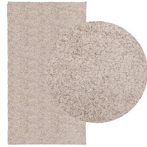 vidaXL Vloerkleed PAMPLONA shaggy hoogpolig modern 60x110 cm beige