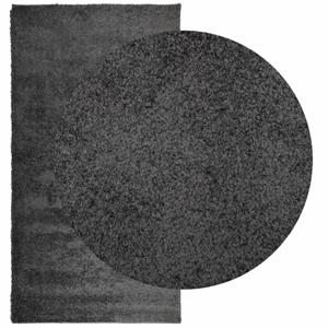 vidaXL Vloerkleed shaggy hoogpolig modern 80x150 cm antraciet