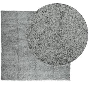 vidaXL Vloerkleed shaggy hoogpolig modern 120x120 cm groen