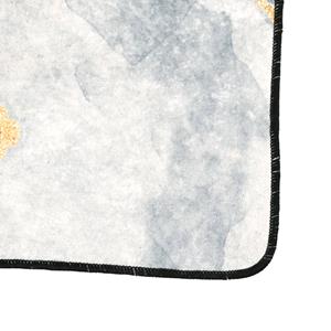 vidaXL Vloerkleed wasbaar anti-slip 120x180 cm meerkleurig