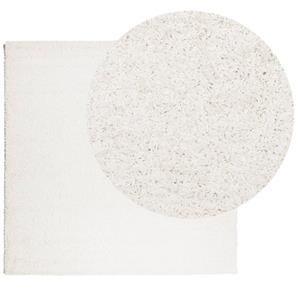 Teppich Teppich Shaggy Hochflor Modern Creme 240x240 cm, vidaXL, Quadrat