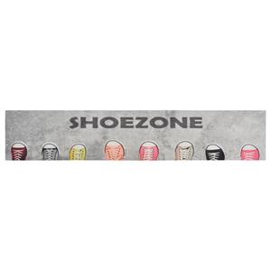 Fußmatte Küchenteppich Waschbar Shoezone 60x300 cm Samt, vidaXL, Rechteck, Höhe: 0 mm