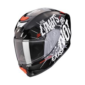 EXO-Jnr Air Boum, Kinder motorhelm, Zwart-Wit