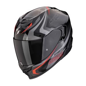 SCORPION EXO-520 Evo Air Terra, Integraalhelm, Zwart-Zilver-Rood