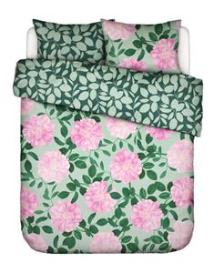 Essenza Covers & Co Bloom with a view Dekbedovertrek Misty green 140x200/220