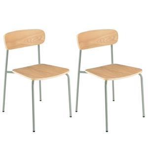 Macabane Set van 2 eetkamerstoelen Tom | 