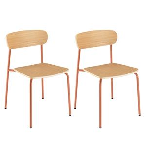 Macabane Set van 2 eetkamerstoelen Tom | 