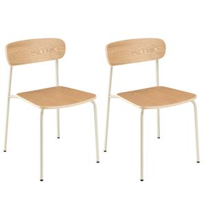 Macabane Set van 2 eetkamerstoelen Tom | 