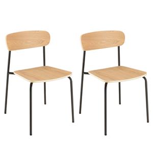 Macabane Set van 2 eetkamerstoelen Tom | 