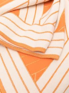 Missoni Home Asymmetrische plaid - Oranje