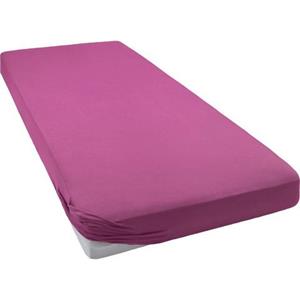bellana Hoeslaken Meloen in mt. 90x200, 140x200 of 180x200 cm Katoen, matrassen tot 25 cm hoogte, hoeslaken ook voor kinderen (1 stuk)