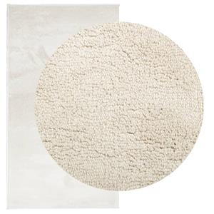 vidaXL Vloerkleed OVIEDO laagpolig 60x110 cm beige