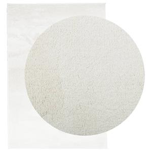 vidaXL Vloerkleed OVIEDO laagpolig 140x200 cm crèmekleurig