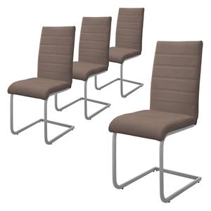 ML-Design Set van 4 eetkamerstoelen Levi kunstleer | 