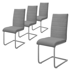 ML-Design Set van 4 eetkamerstoelen Levi kunstleer | 