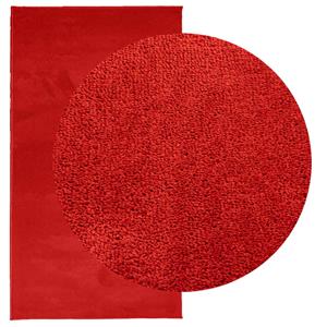 vidaXL Vloerkleed OVIEDO laagpolig 60x110 cm rood