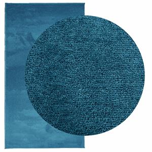 vidaXL Vloerkleed OVIEDO laagpolig 80x150 cm turquoise