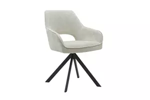 WOONENZO Eetkamerstoel Jimmy - beige