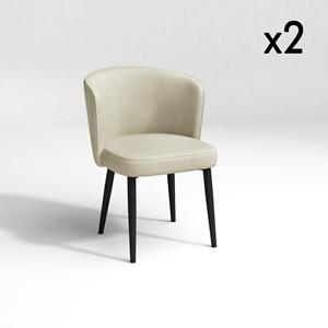 SIA Home Set van 2 eetkamerstoelen Nils | 